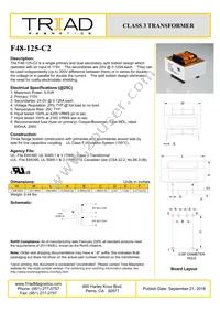 F48-125-C2 Datasheet Cover