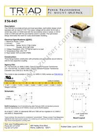 F56-045 Datasheet Cover