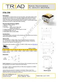 F56-350 Datasheet Cover