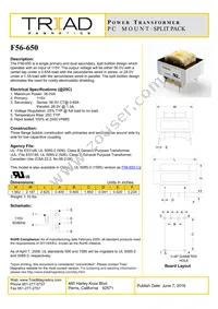 F56-650 Datasheet Cover