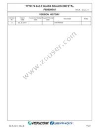 F60800010 Datasheet Page 2