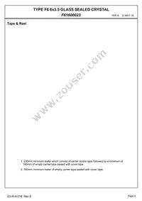 F61600023 Datasheet Page 6