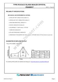 F62400017 Datasheet Page 4