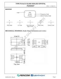 F62500047 Datasheet Page 5