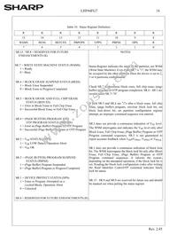 F640BFHEPTTL70A Datasheet Page 17