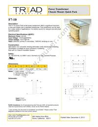 F7-10 Datasheet Cover