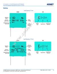 F861DU225K310ZLH0J Datasheet Page 14