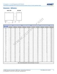 F863DV155M310L Datasheet Page 3