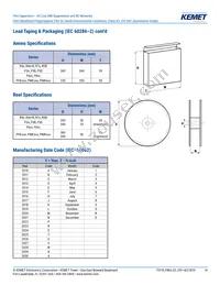 F863DV155M310L Datasheet Page 14