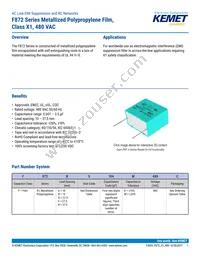 F872BE333M480C Datasheet Cover