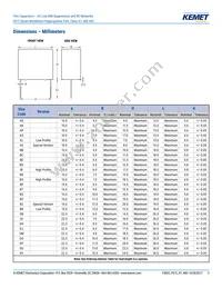 F872BE333M480C Datasheet Page 3