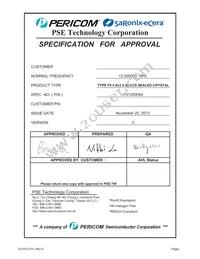 F91200084 Datasheet Cover