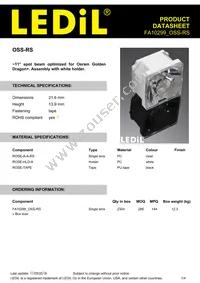 FA10299_OSS-RS Datasheet Cover