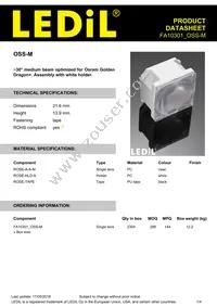 FA10301_OSS-M Datasheet Cover