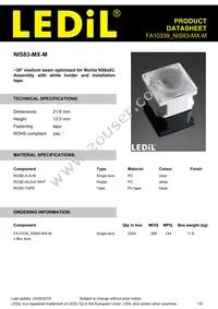 FA10339_NIS83-MX-M Datasheet Cover