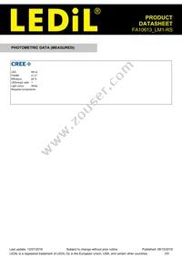 FA10613_LM1-RS Datasheet Page 3