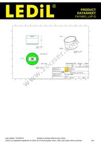 FA10663_LXP-D Datasheet Page 2