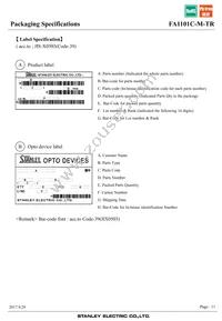 FA1101C-M-TR Datasheet Page 11