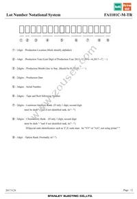 FA1101C-M-TR Datasheet Page 12