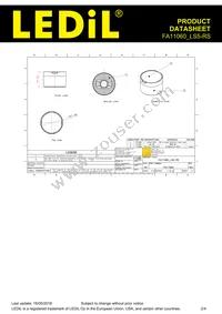 FA11060_LS5-RS Datasheet Page 2