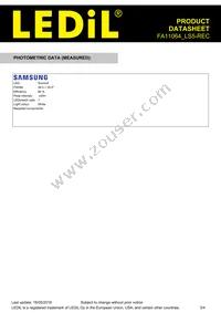 FA11064_LS5-REC Datasheet Page 3