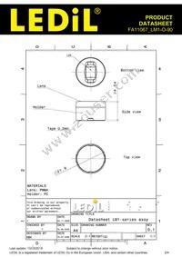 FA11067_LM1-O-90 Datasheet Page 2