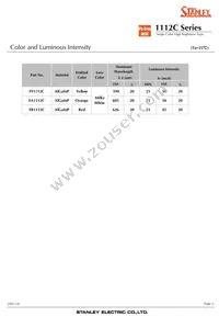 FA1112C-TR Datasheet Page 2