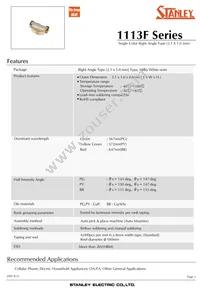 FA1113F-TR Datasheet Cover