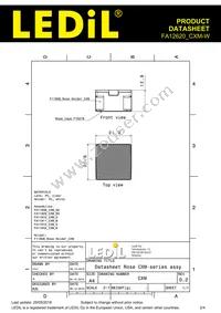 FA12620_CXM-W Datasheet Page 2