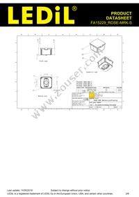 FA15229_ROSE-MRK-S Datasheet Page 2