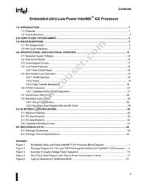 FA80486GXSF33 Datasheet Page 3