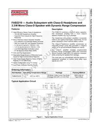 FAB2210UCX Datasheet Page 2