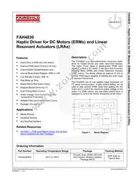 FAH4830MPX Datasheet Cover