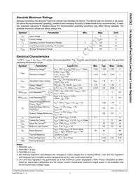 FAN1582M12X Datasheet Page 3