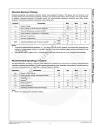 FAN2013MPX Datasheet Page 3