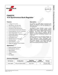 FAN2315MPX Datasheet Page 2