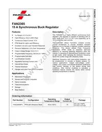 FAN2365MPX Datasheet Page 2