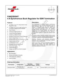 FAN23SV04TAMPX Datasheet Page 2