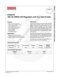 FAN2510SX Datasheet Page 2