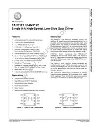 FAN3122CMX-F085 Datasheet Cover