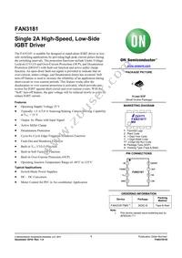 FAN3181TMX Datasheet Page 2