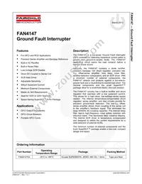 FAN4147SX Datasheet Page 2
