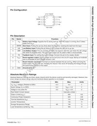 FAN4855MTCX Datasheet Page 2