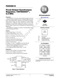 FAN48610BUC50X Datasheet Cover