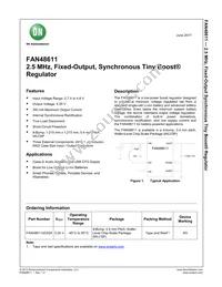 FAN48611UC53X Datasheet Page 2