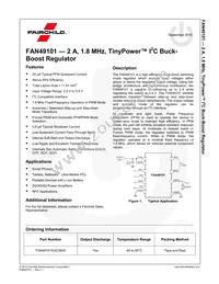 FAN49101AUC340X Datasheet Page 2