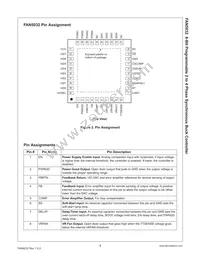FAN5032MPX Datasheet Page 3