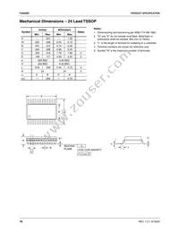 FAN5090MTCX Datasheet Page 16