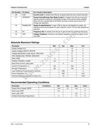 FAN5091MTCX Datasheet Page 3