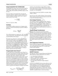 FAN5094MTC Datasheet Page 17